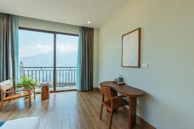 Phòng đôi nhìn ra núi — Sapa Yen Hotel