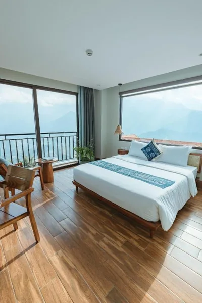 Phòng King nhìn ra núi — Sapa Yen Hotel